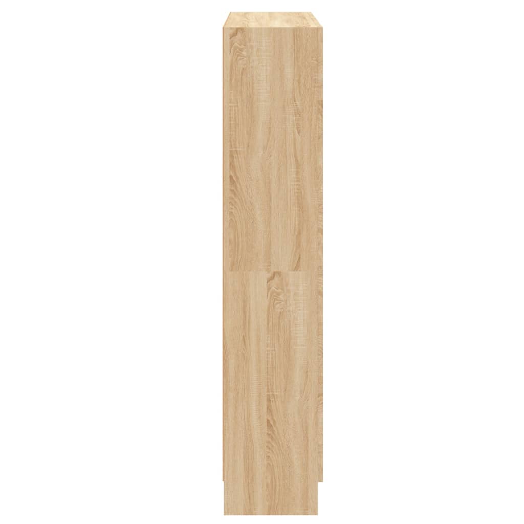 Bibliothèque Chêne sonoma 82,5x30,5x150 cm Bois d’ingénierie - XIOS