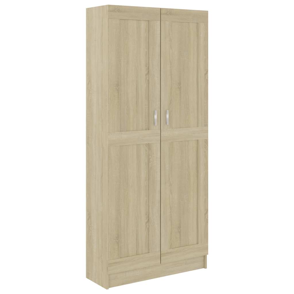 Bibliothèque Chêne sonoma 82,5x30,5x185,5 cm Bois d'ingénierie - XIOS