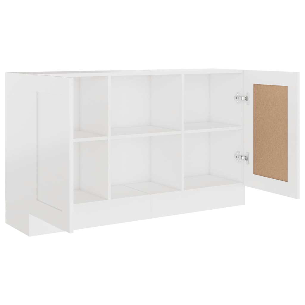 Buffet Blanc 120x30,5x70 cm Bois d'ingénierie - XIOS