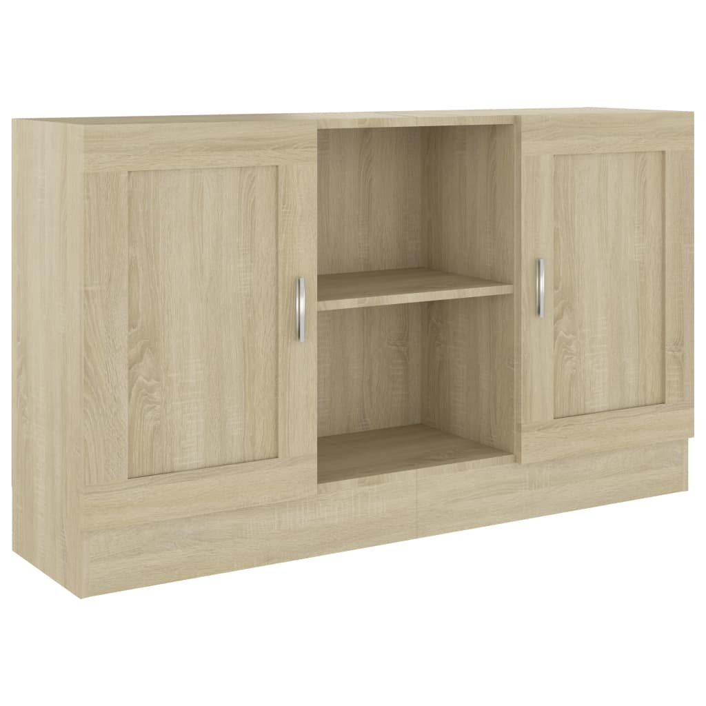 Buffet Chêne sonoma 120x30,5x70 cm Bois d'ingénierie - XIOS