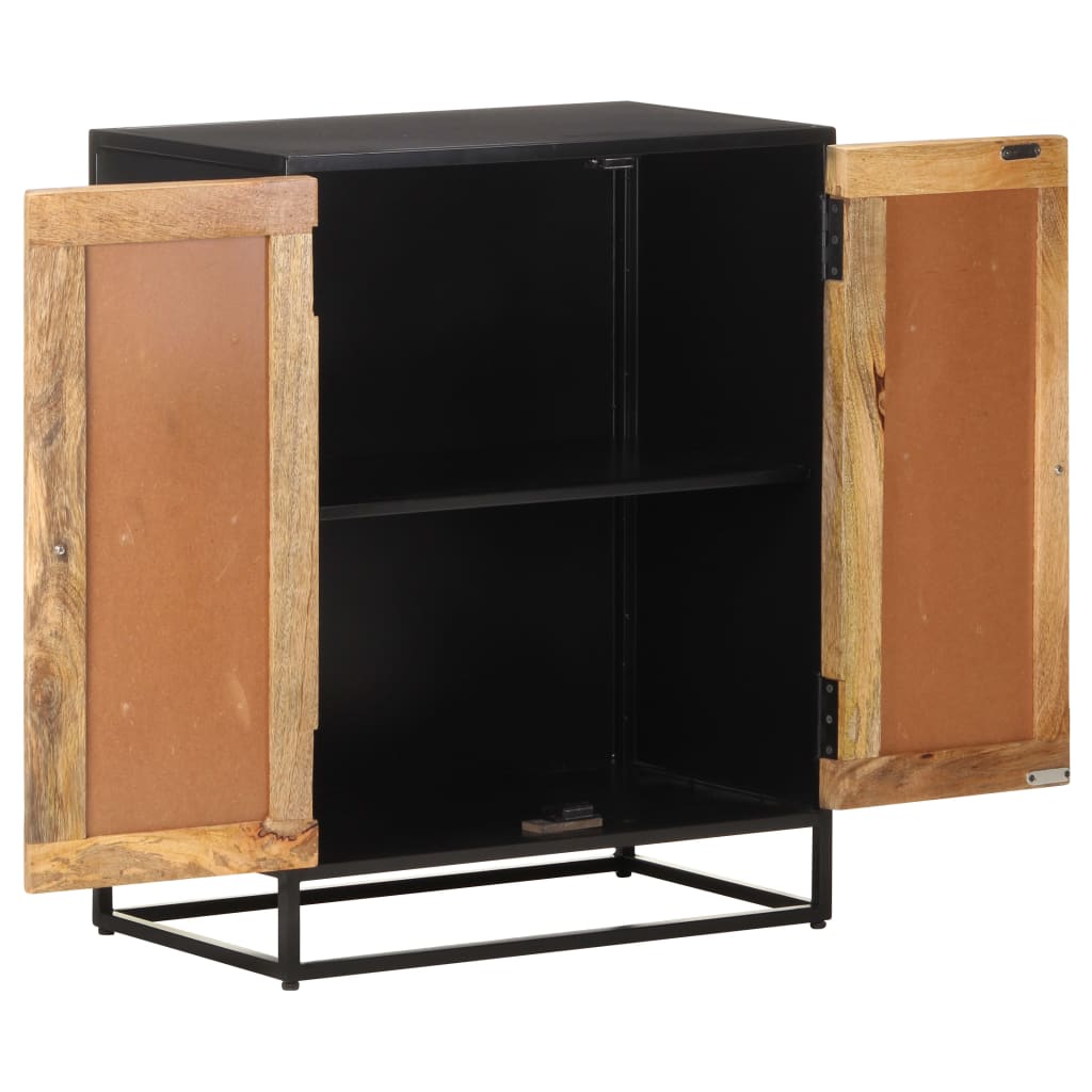 Buffet 60x35x75 cm Bois de manguier brut - XIOS