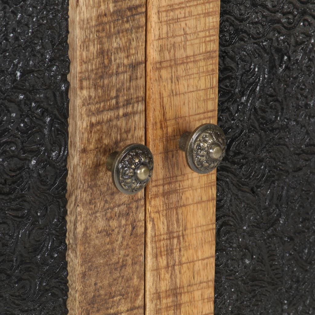 Buffet 60x35x75 cm Bois de manguier brut - XIOS