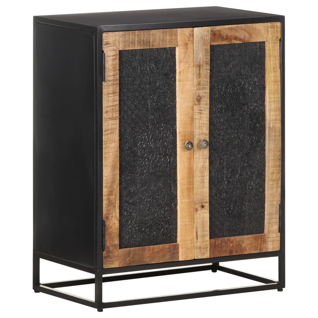 Buffet 60x35x75 cm Bois de manguier brut - XIOS