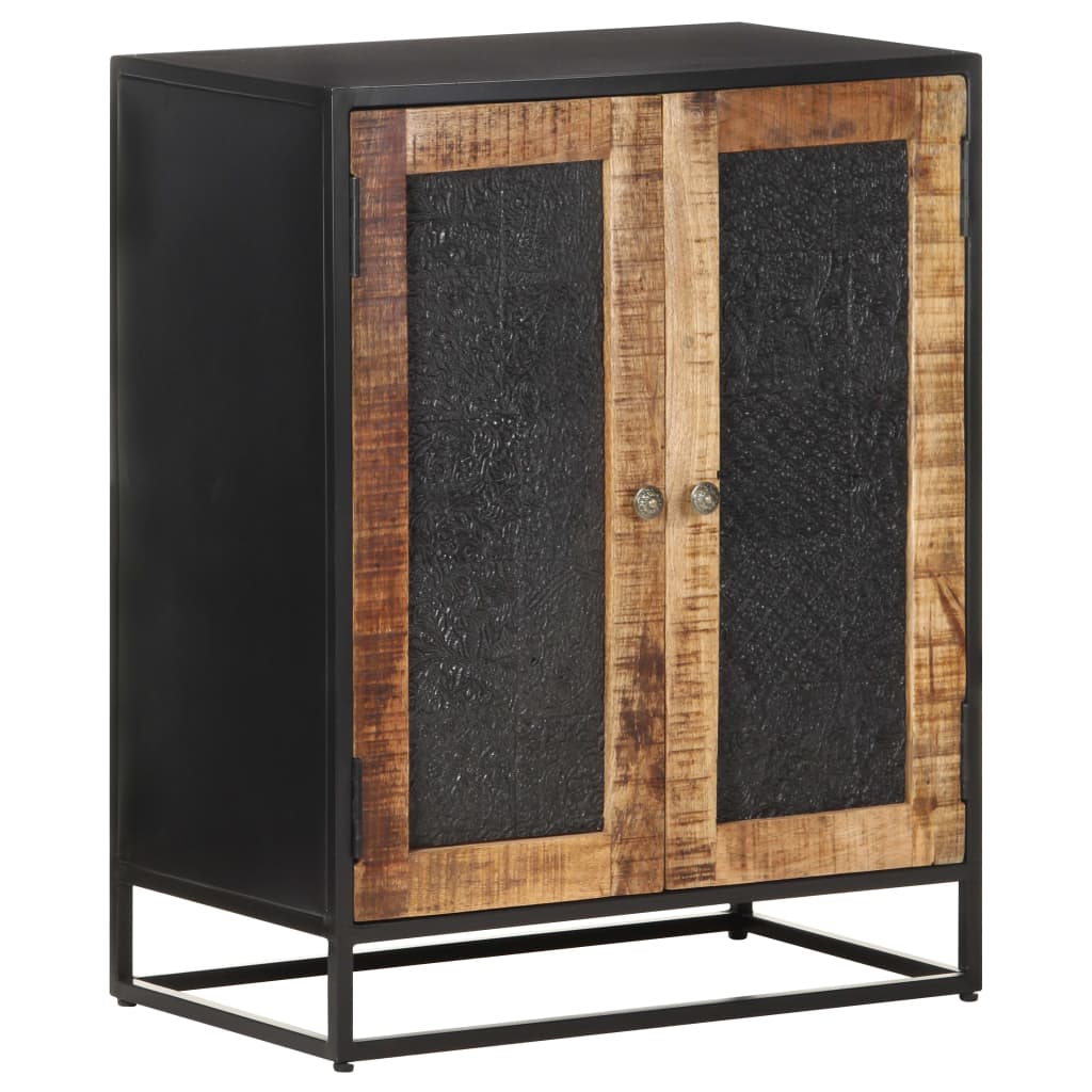 Buffet 60x35x75 cm Bois de manguier brut - XIOS