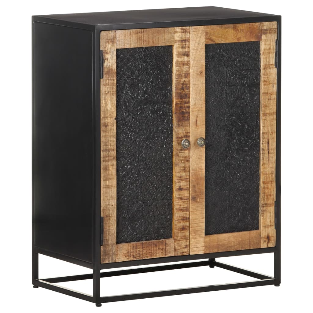 Buffet 60x35x75 cm Bois de manguier brut - XIOS