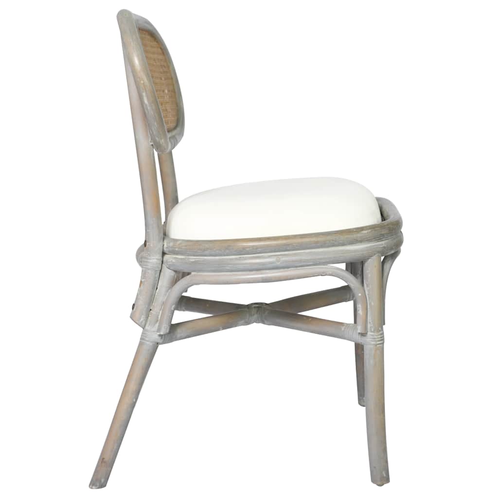 Chaises à manger lot de 2 gris Lin - XIOS