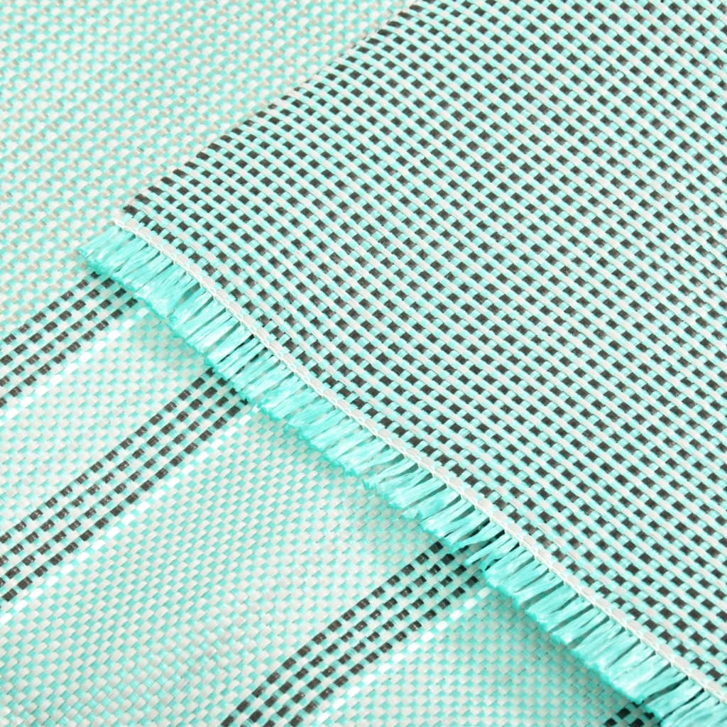 Tapis de tente 250x250 cm Vert Accessoires de tente vidaXL