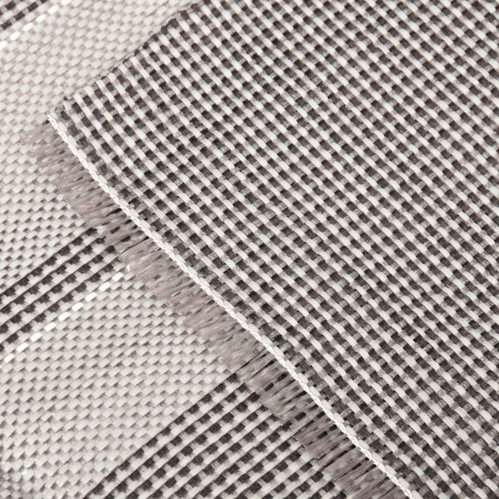 Tapis de tente 500x250 cm Gris foncé Accessoires de tente vidaXL