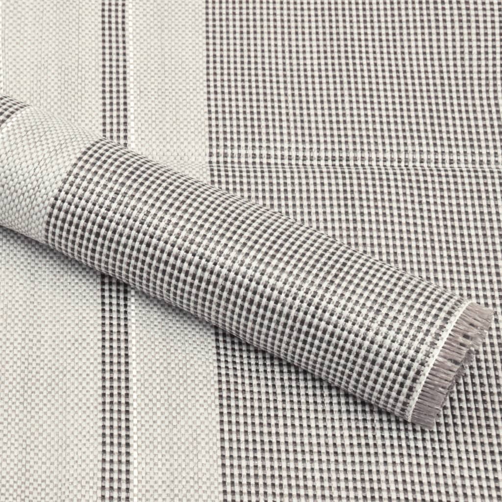 Tapis de tente 500x250 cm Gris foncé Accessoires de tente vidaXL