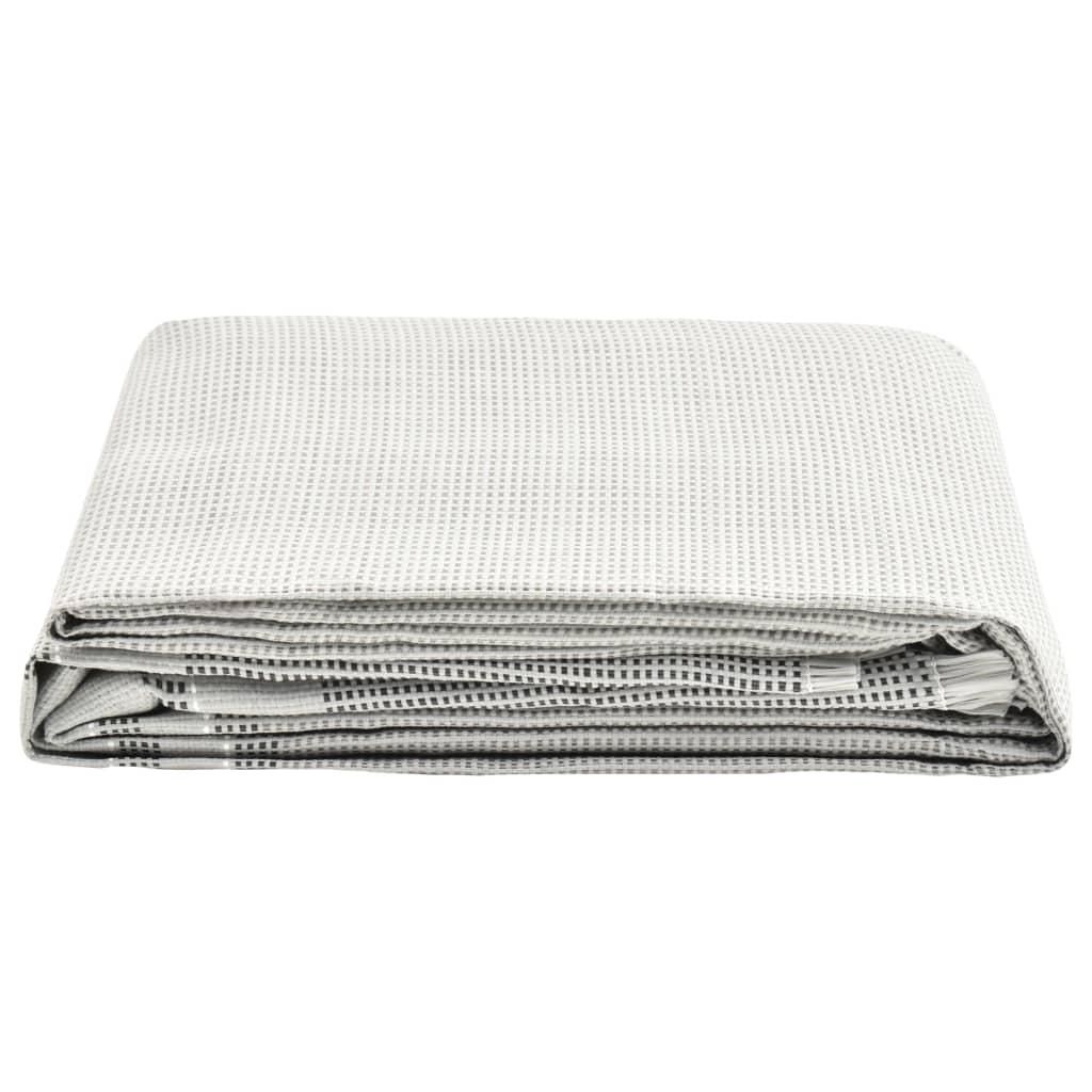Tapis de tente 400x300 cm Gris Accessoires de tente vidaXL
