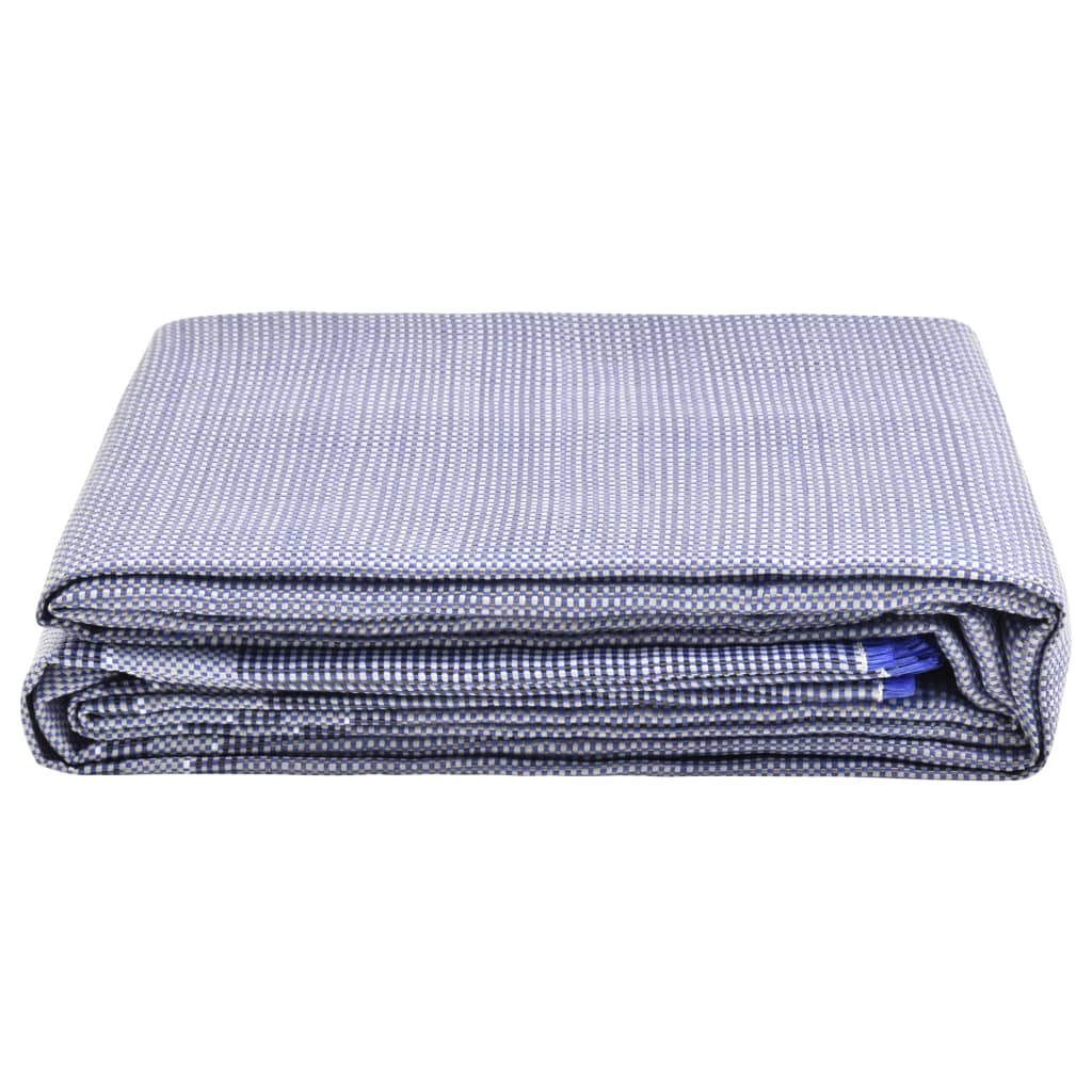 Tapis de tente 400x300 cm Bleu Accessoires de tente vidaXL