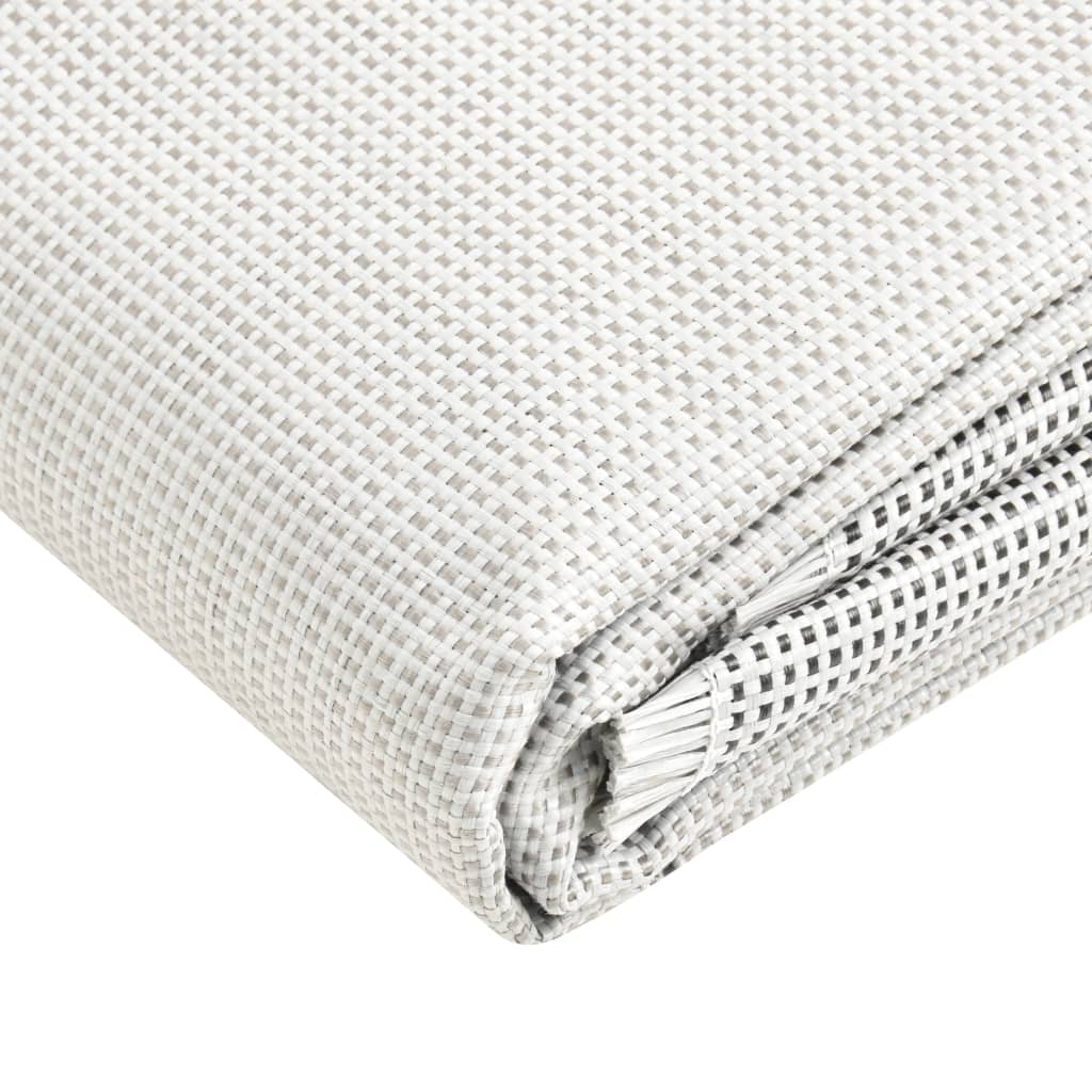 Tapis de tente 650x300 cm Gris Accessoires de tente vidaXL