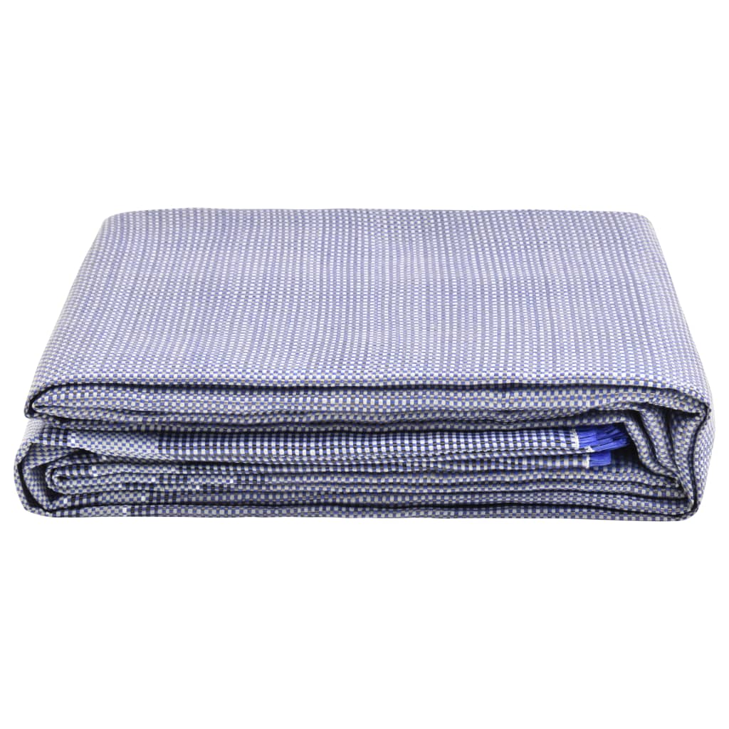 Tapis de tente 700x300 cm Bleu Accessoires de tente vidaXL