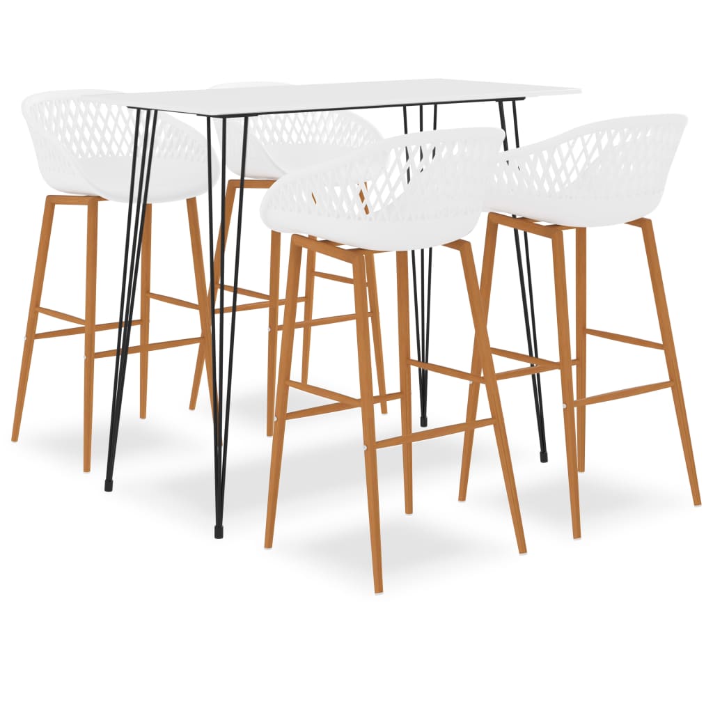 Ensemble de bar 5 pcs Blanc - XIOS