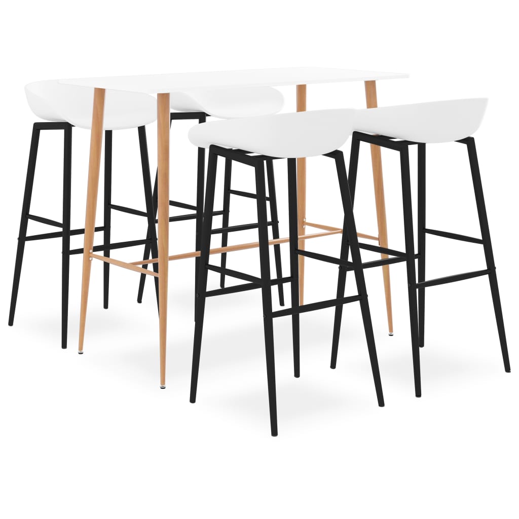 Ensemble de bar 5 pcs Blanc - XIOS