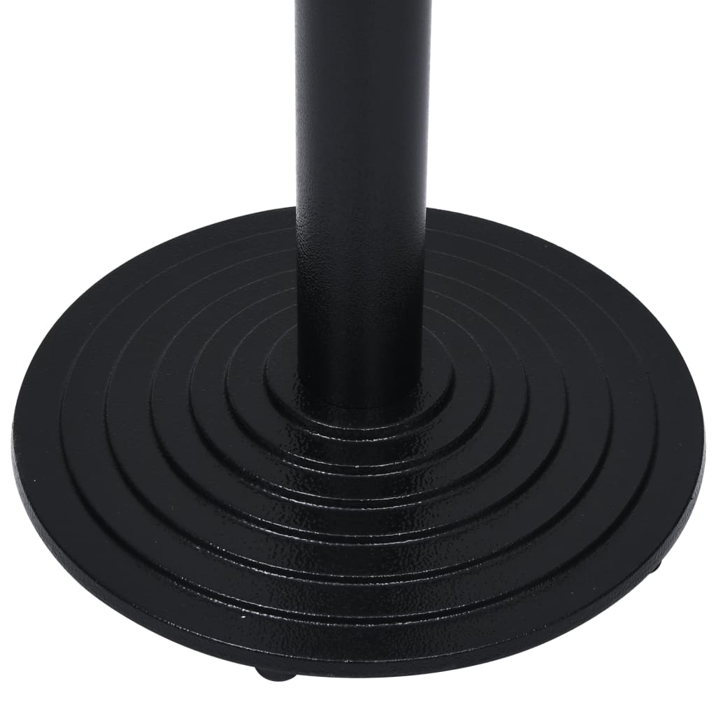Pied de table de bistro noir Ø43x107 cm fonte - XIOS