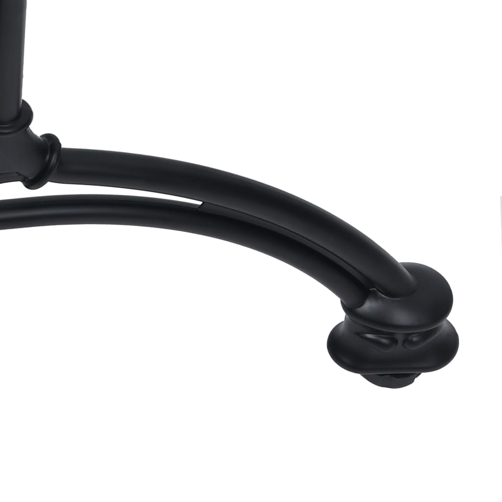 Pied de table de bistro Noir 93x60x72 cm Aluminium coulé - XIOS