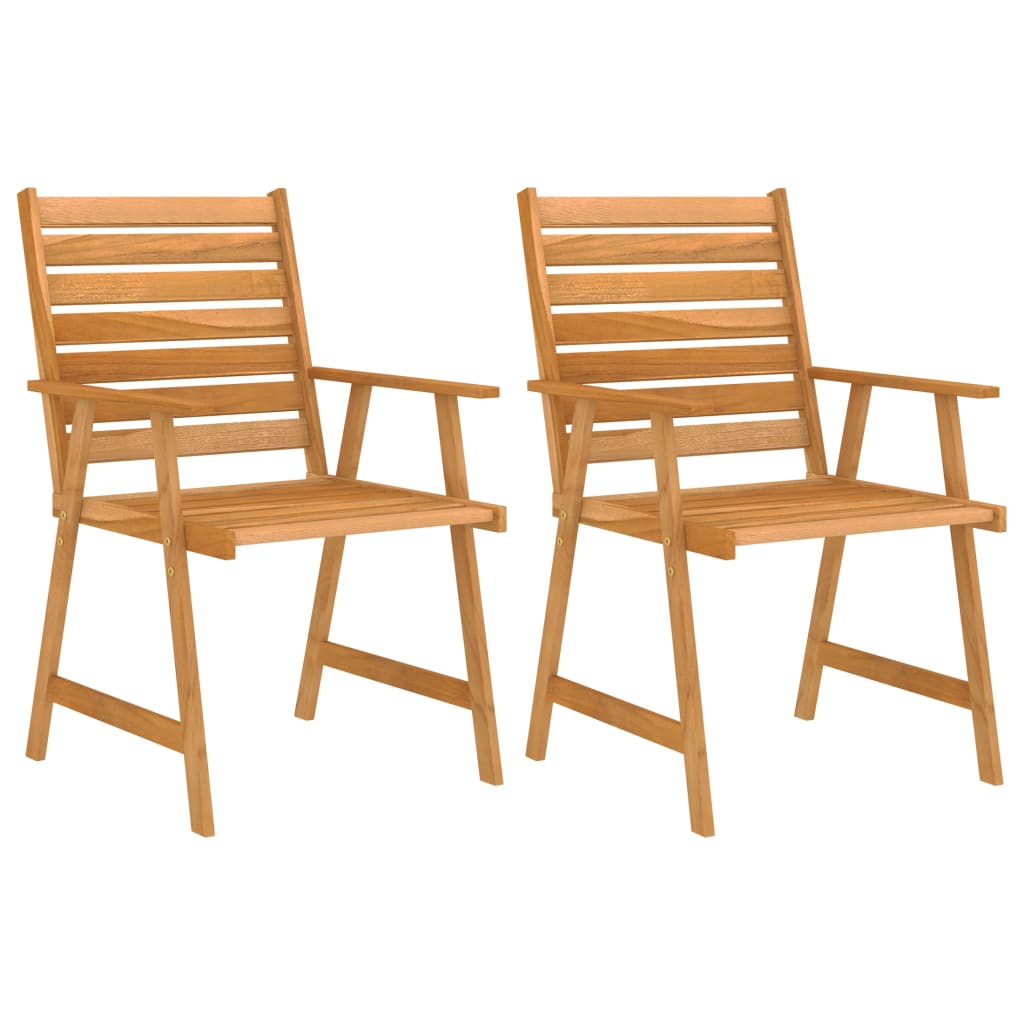 Ensemble à manger de jardin 3 pcs Bois d'acacia solide