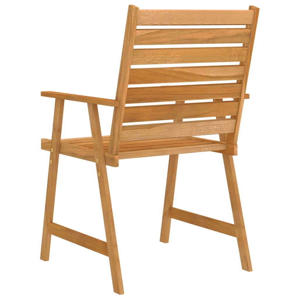 Ensemble à manger de jardin 5 pcs Bois d'acacia solide