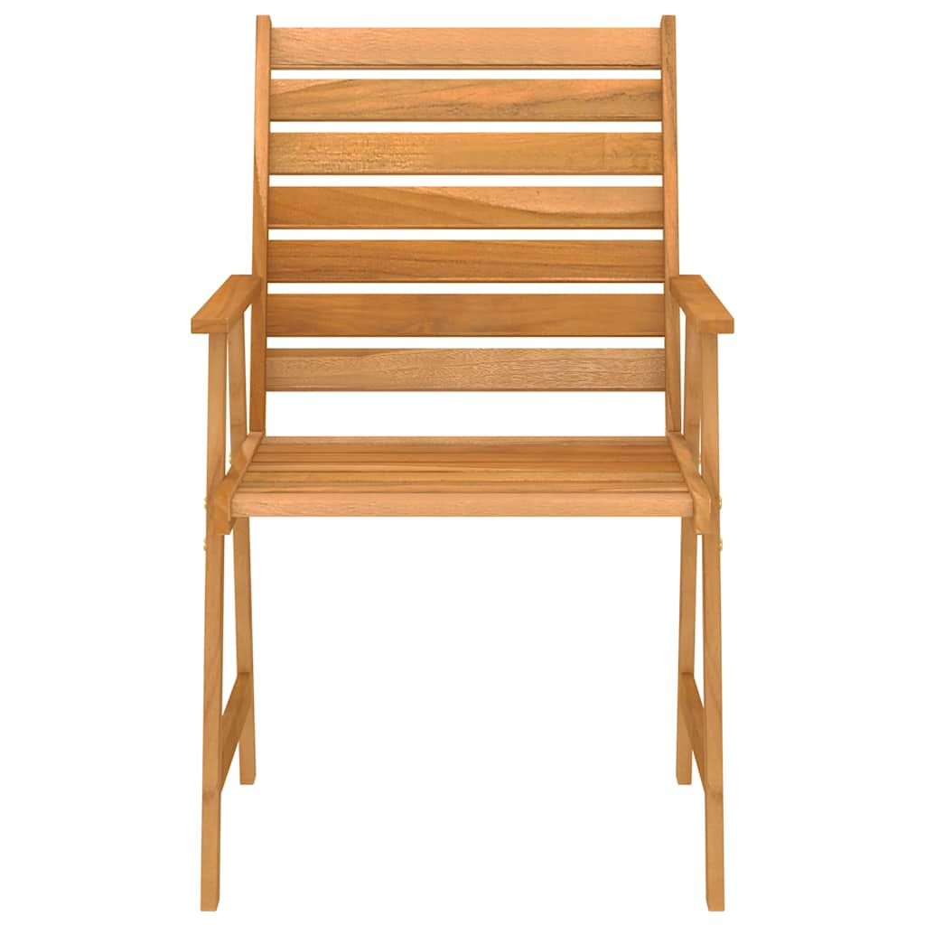 Ensemble à manger de jardin 5 pcs Bois d'acacia solide