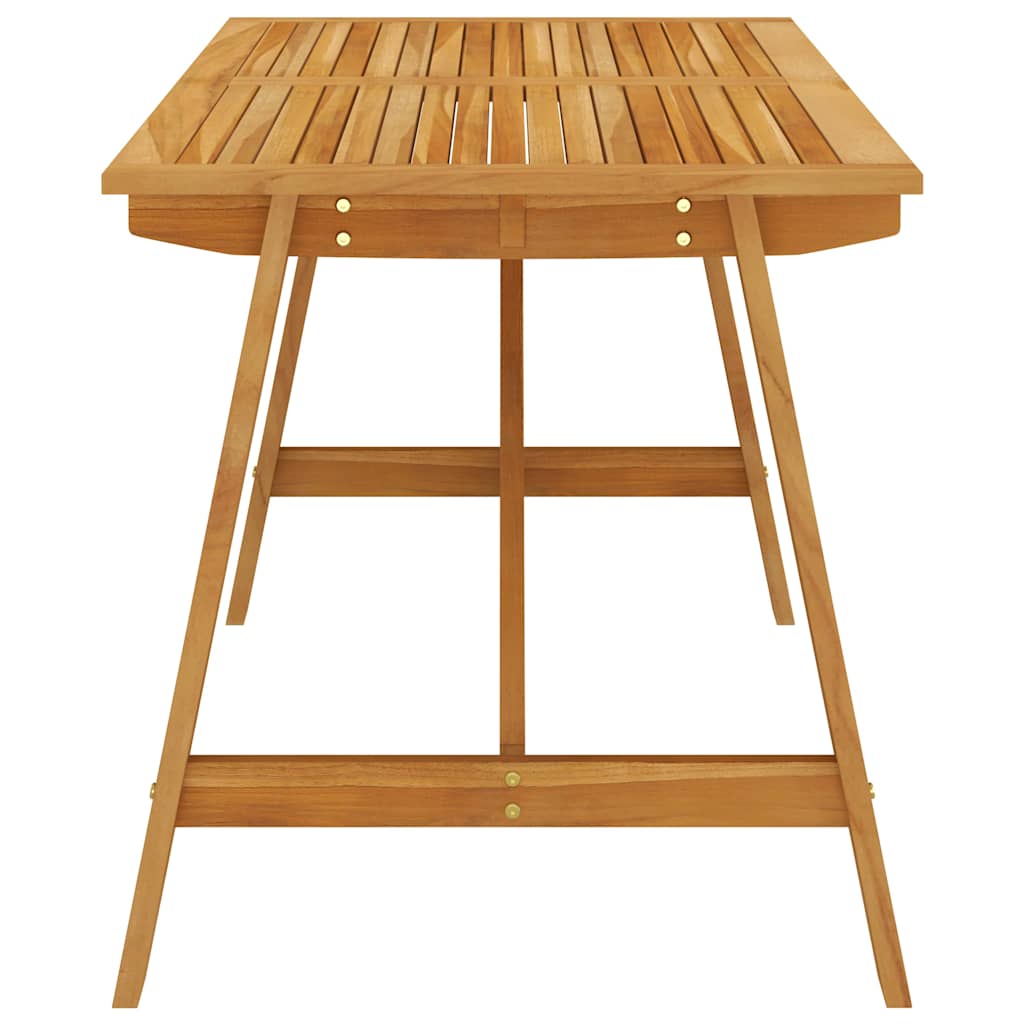 Ensemble à manger de jardin 7 pcs Bois d'acacia solide