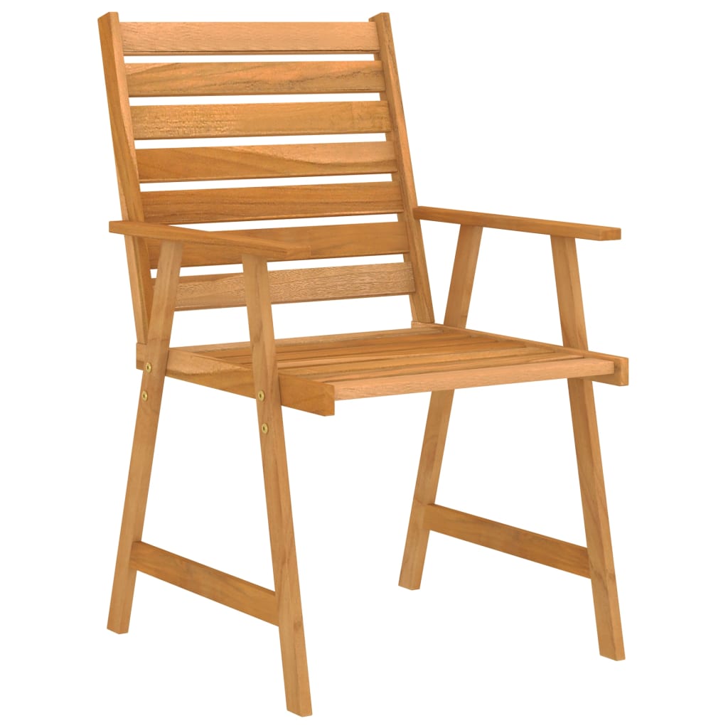 Ensemble à manger de jardin 7 pcs Bois d'acacia solide