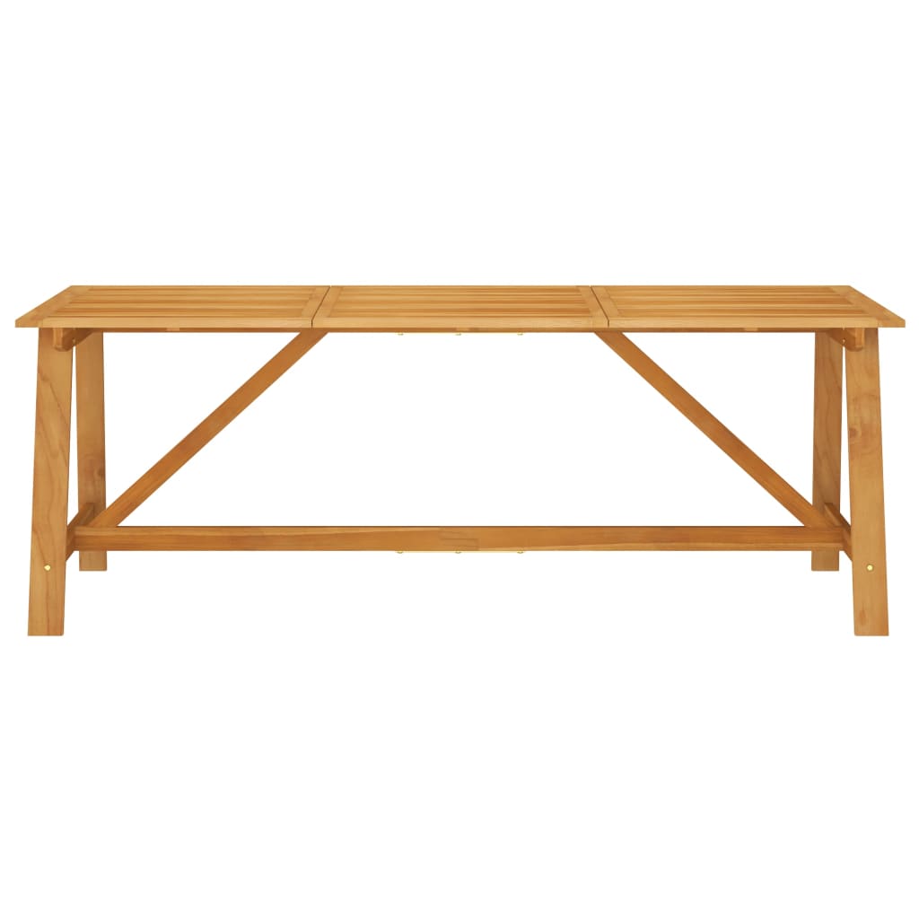 Ensemble à manger de jardin 7 pcs Bois d'acacia solide