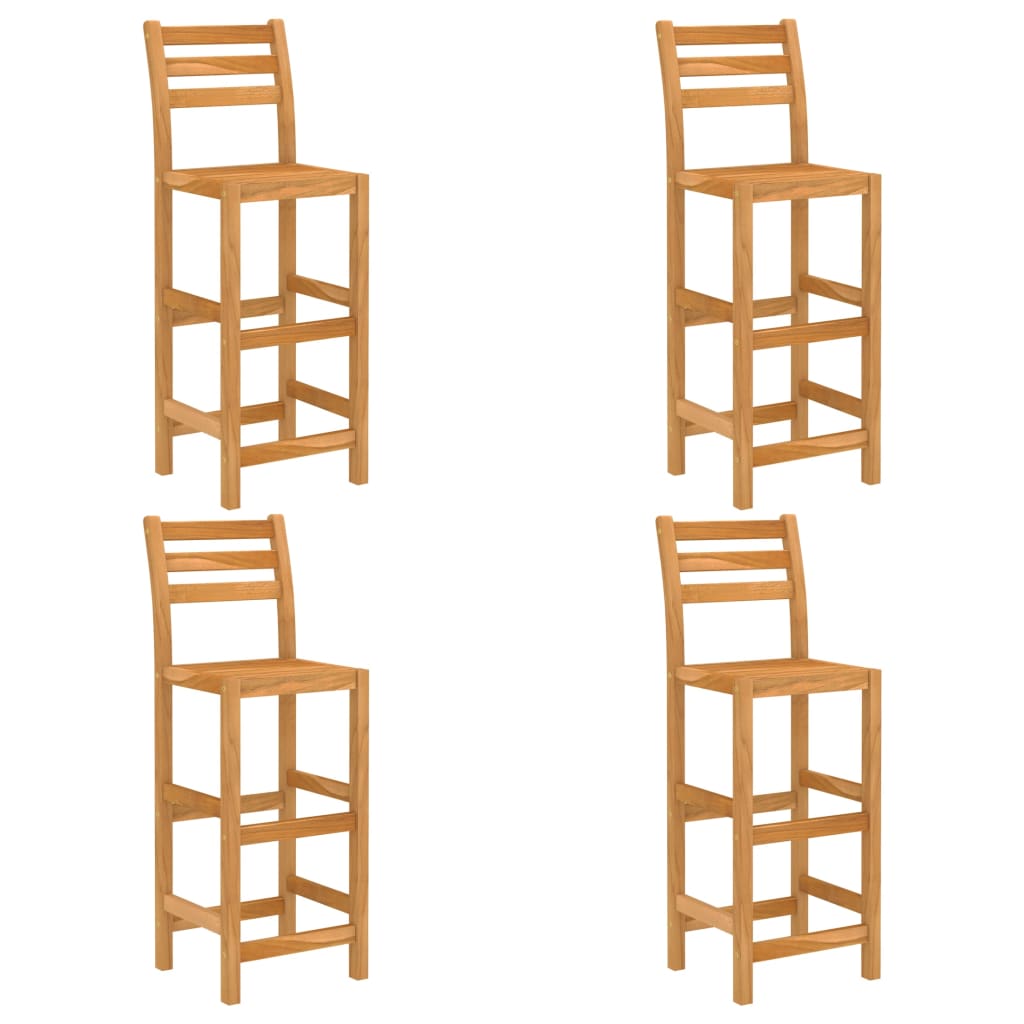 Ensemble de bar d'extérieur 5 pcs Bois d'acacia massif