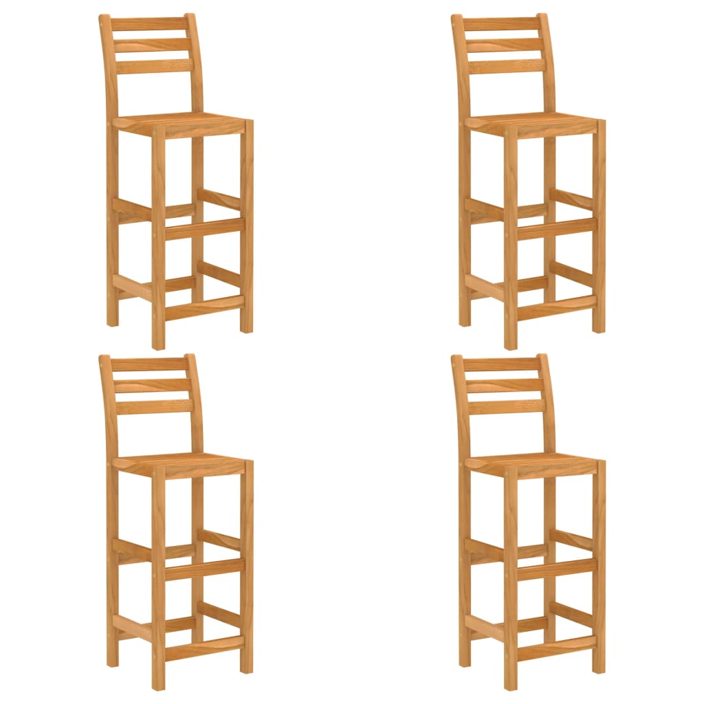 Ensemble de bar d'extérieur 5 pcs Bois d'acacia massif