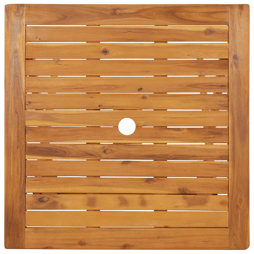Ensemble à manger de jardin pliable 3 pcs Bois d'acacia solide