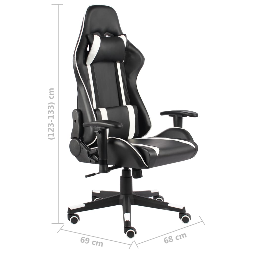Chaise de jeu pivotante Blanc PVC - XIOS