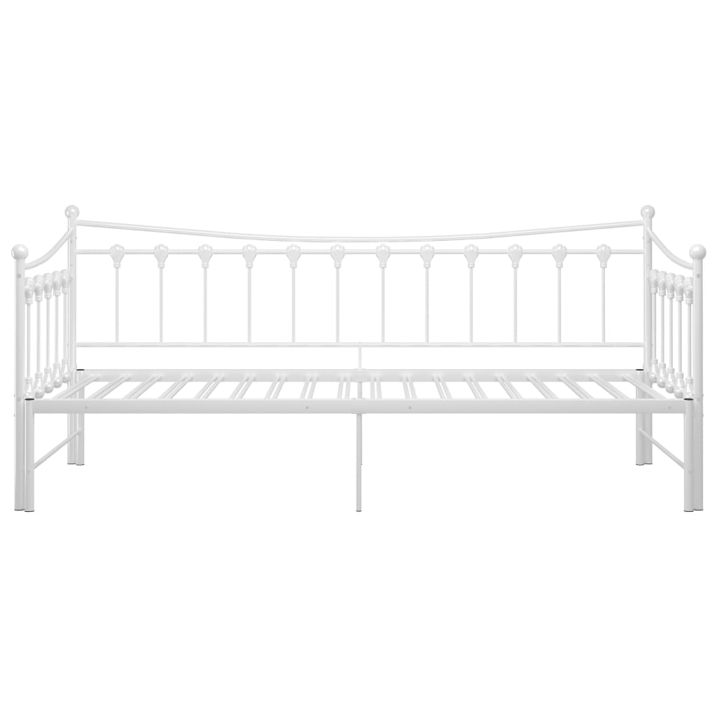 Cadre de canapé-lit extensible sans matelas blanc 90x200 cm - XIOS