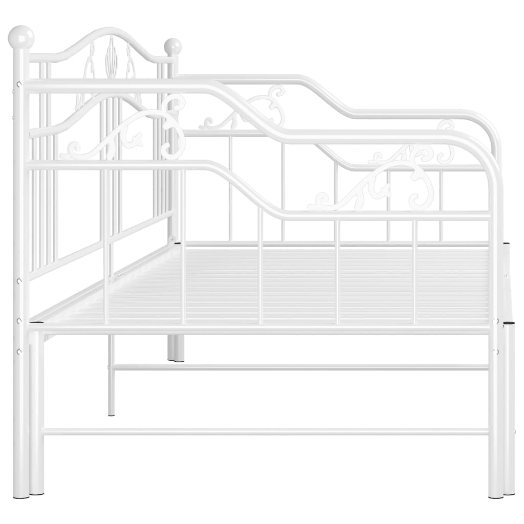 Cadre de canapé-lit extensible sans matelas blanc 90x200 cm - XIOS