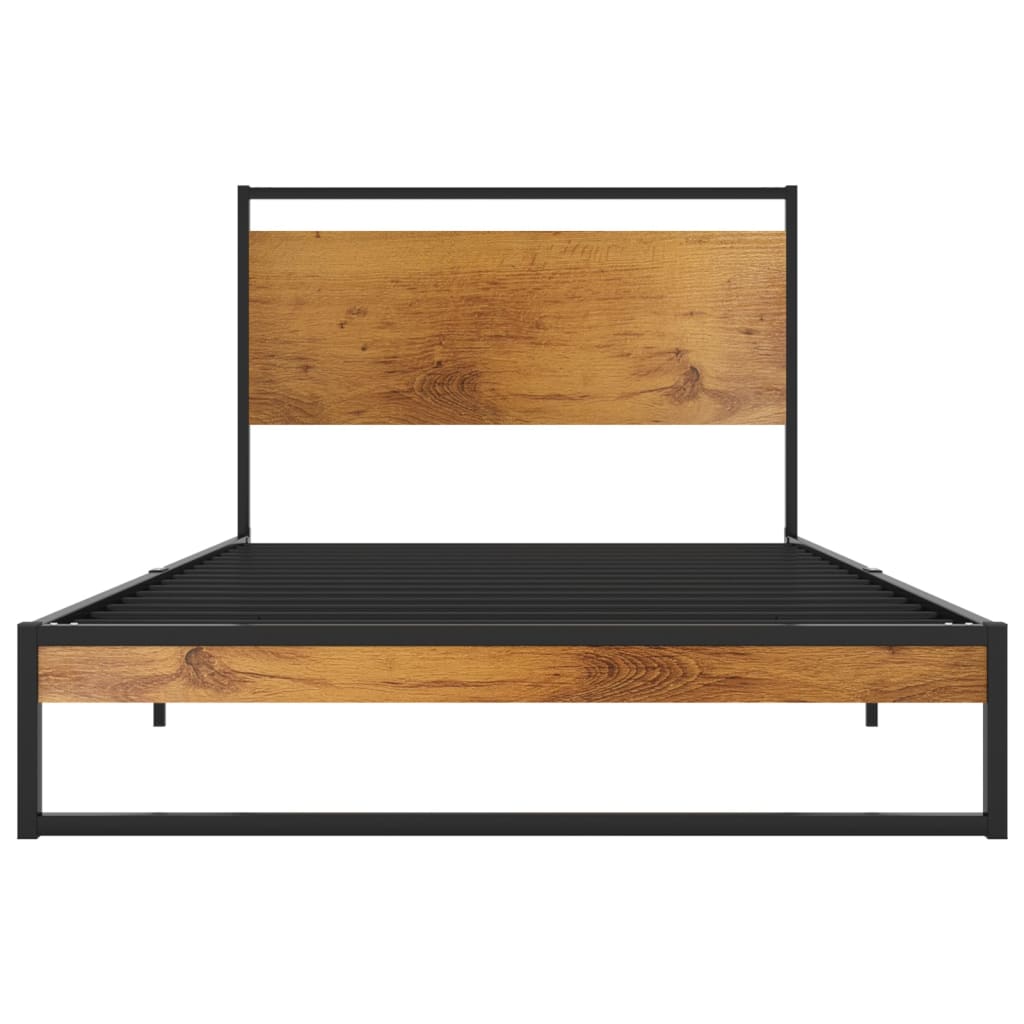 Cadre de lit sans matelas métal 100x200 cm - XIOS
