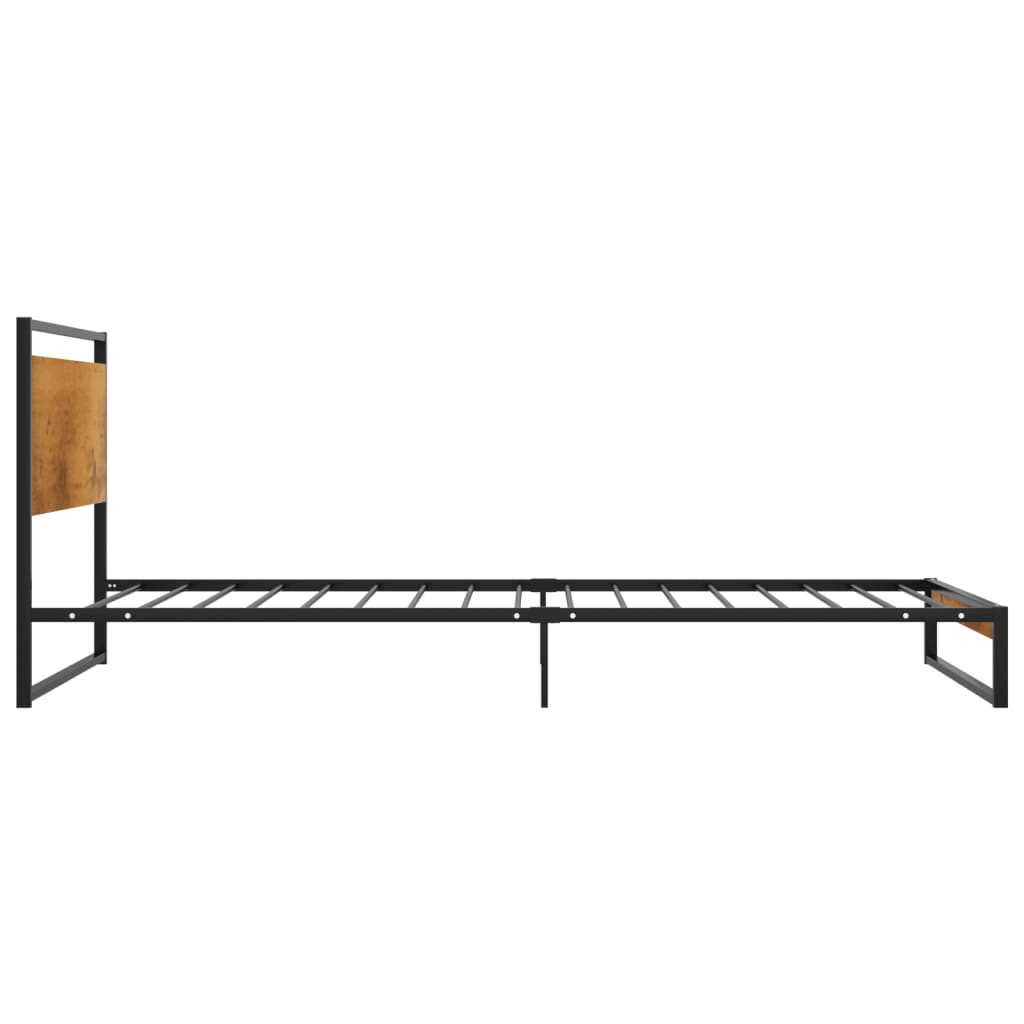 Cadre de lit sans matelas métal 100x200 cm - XIOS