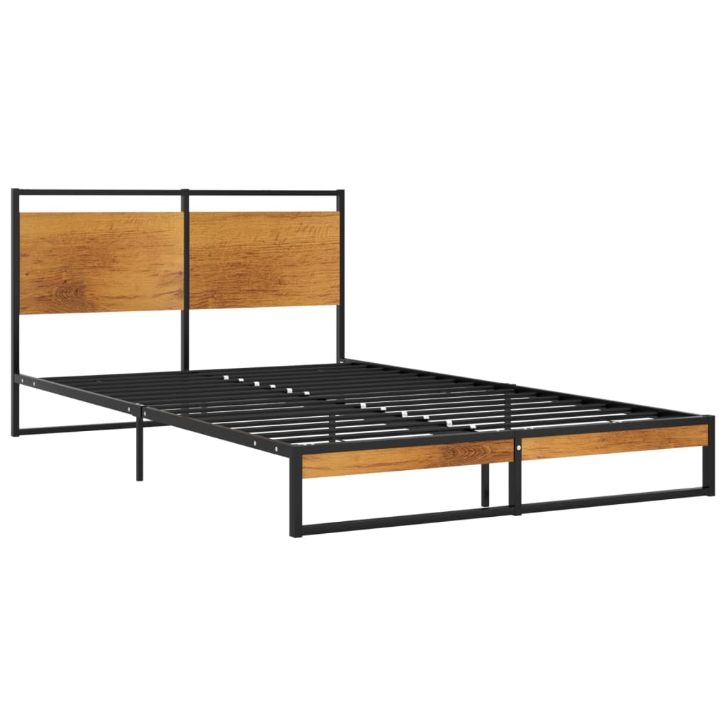 Cadre de lit sans matelas métal 120x200 cm - XIOS