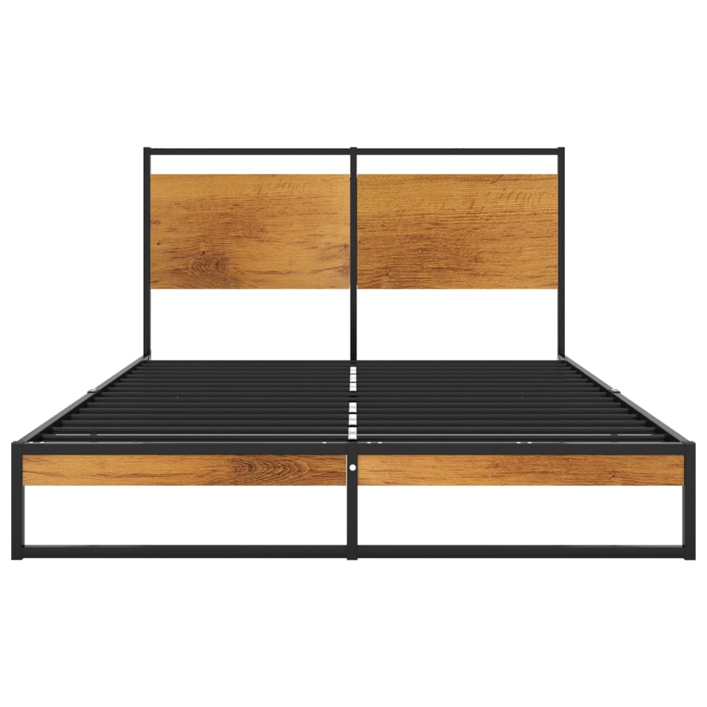 Cadre de lit sans matelas métal 120x200 cm - XIOS