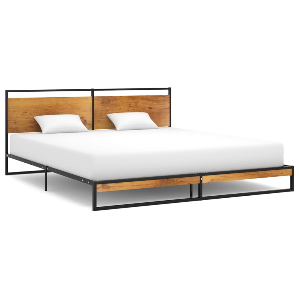 Cadre de lit sans matelas métal 180x200 cm - XIOS