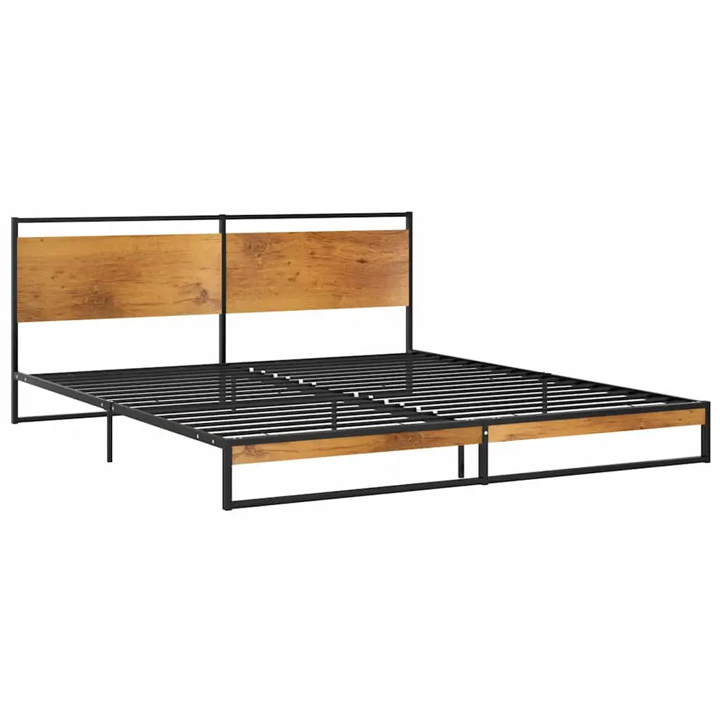 Cadre de lit sans matelas métal 180x200 cm - XIOS