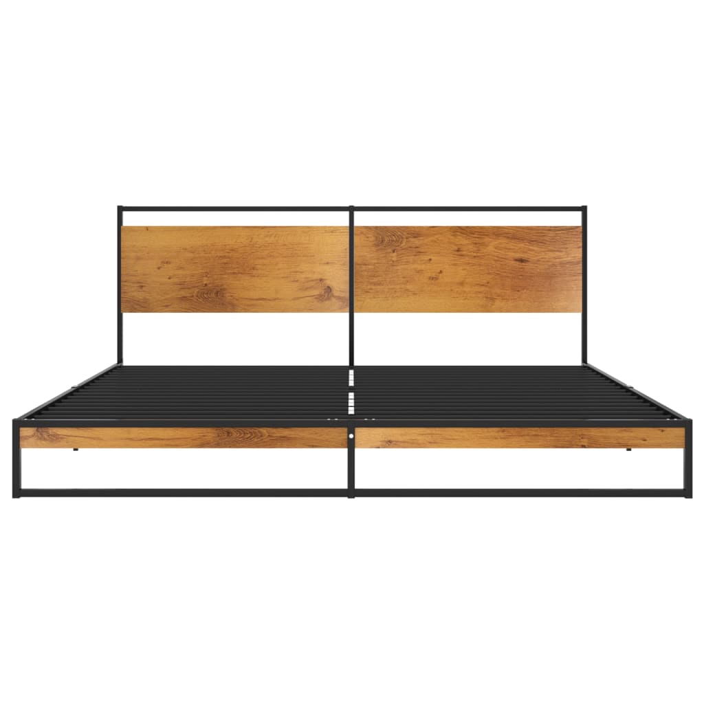 Cadre de lit sans matelas métal 180x200 cm - XIOS