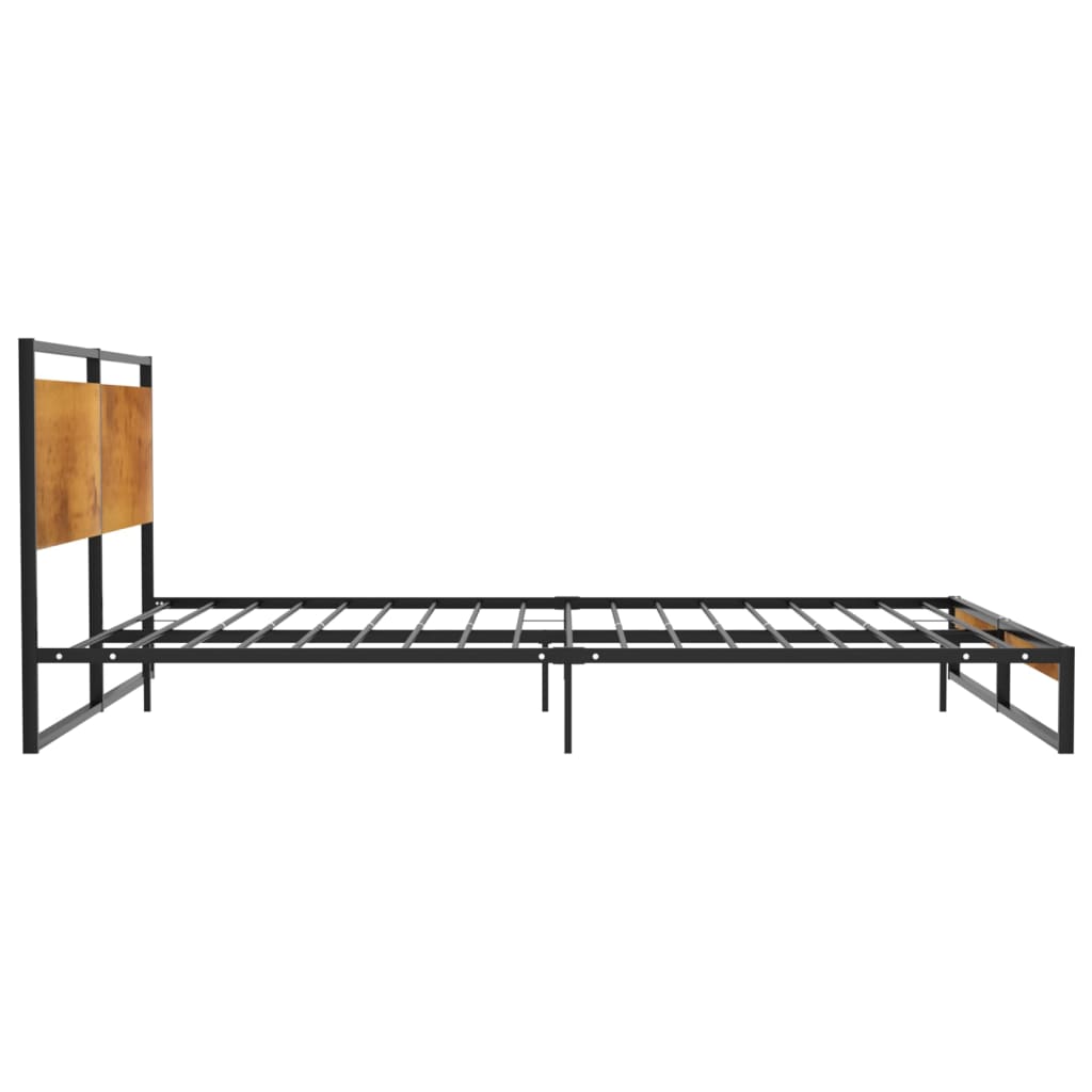 Cadre de lit sans matelas métal 180x200 cm - XIOS