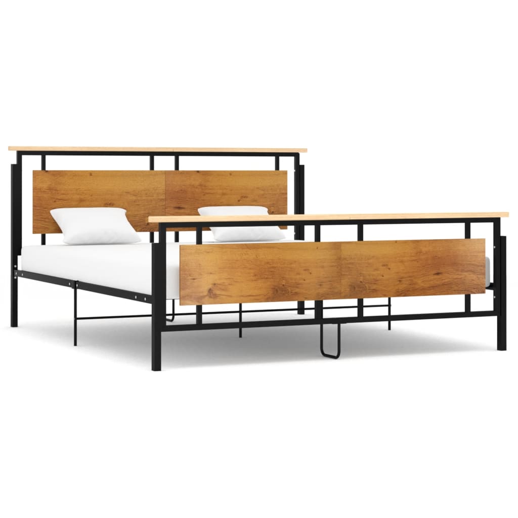 Cadre de lit sans matelas métal 180x200 cm - XIOS