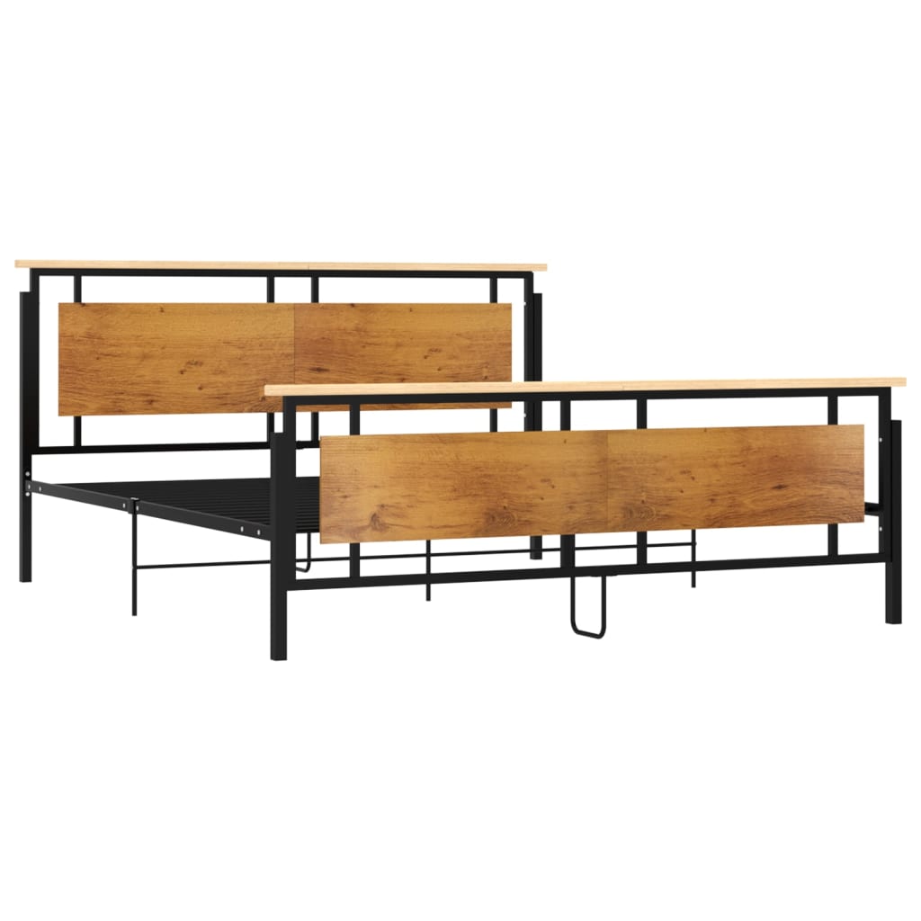 Cadre de lit sans matelas métal 180x200 cm - XIOS