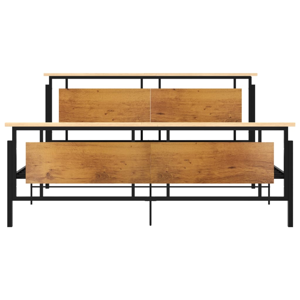 Cadre de lit sans matelas métal 180x200 cm - XIOS