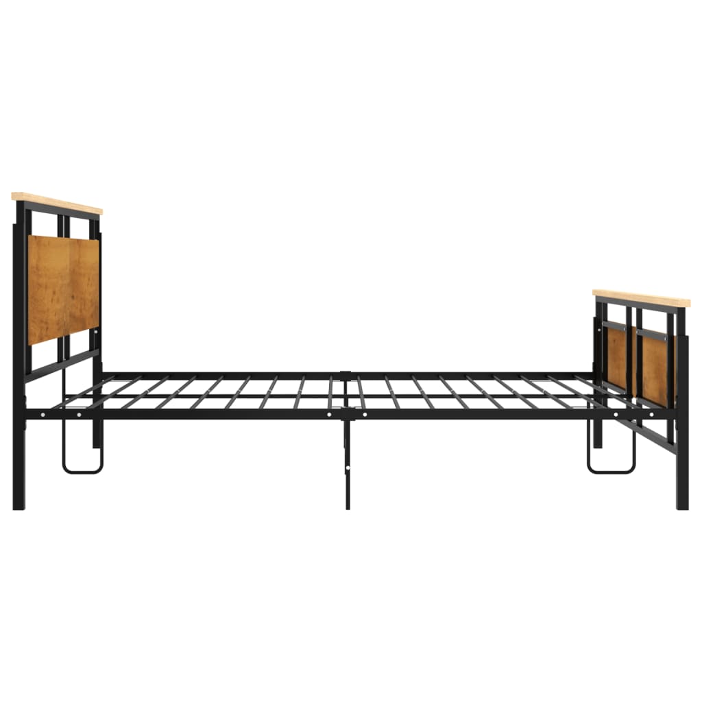 Cadre de lit sans matelas métal 180x200 cm - XIOS