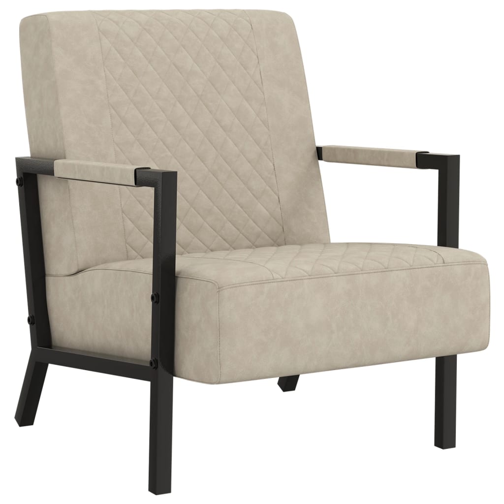 Fauteuil Gris clair Similicuir - XIOS