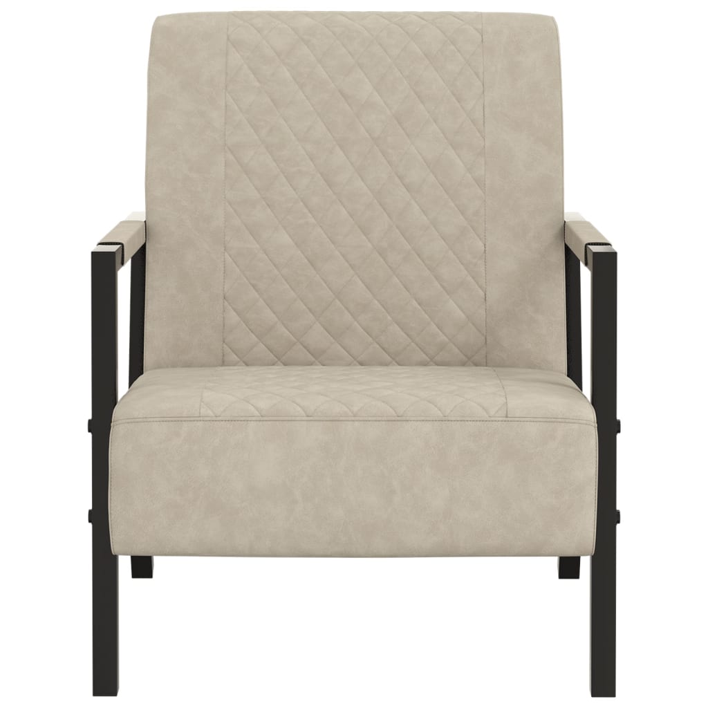 Fauteuil Gris clair Similicuir - XIOS