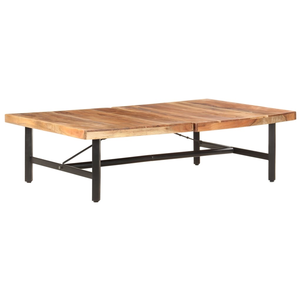 Table basse 142x90x42 cm Bois d'acacia massif - XIOS