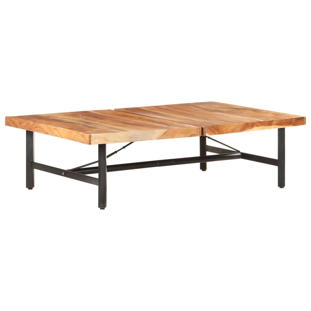 Table basse 142x90x42 cm Bois d'acacia massif - XIOS