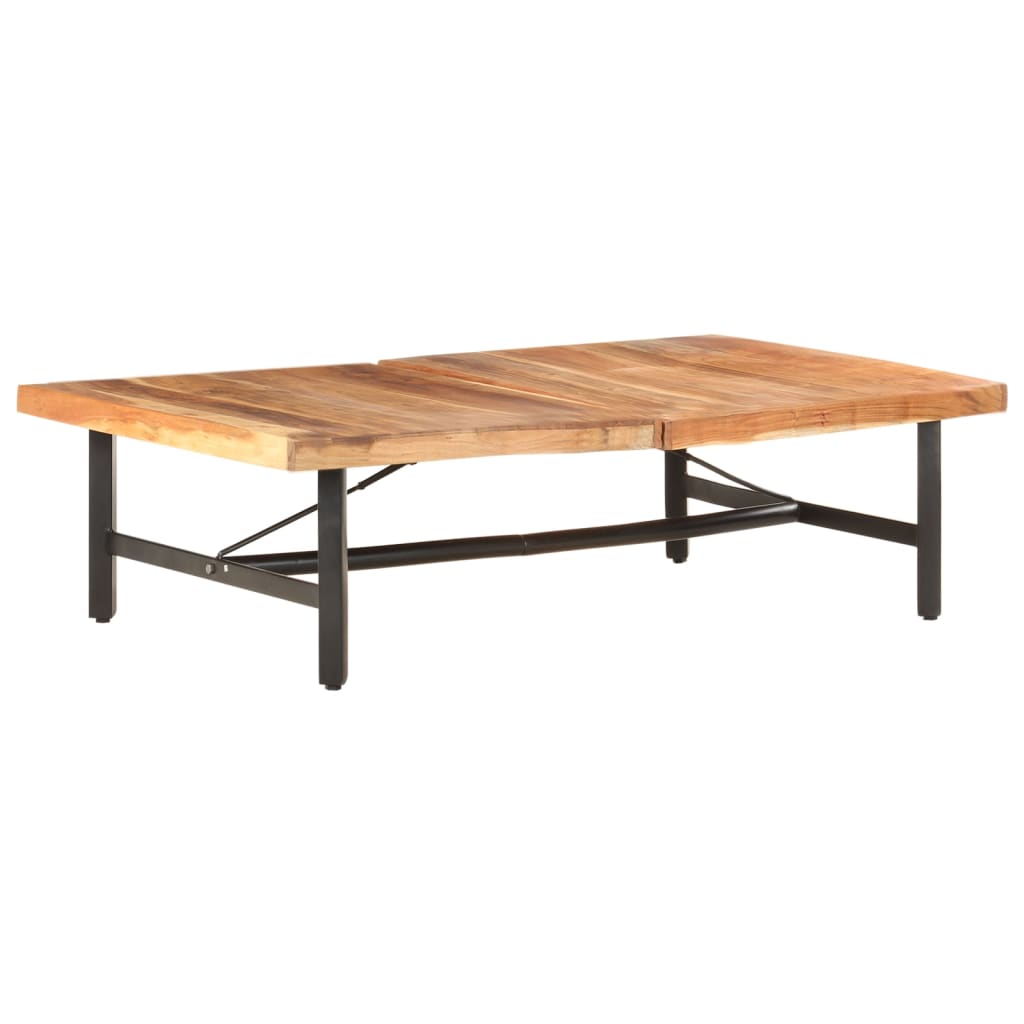 Table basse 142x90x42 cm Bois d'acacia massif - XIOS